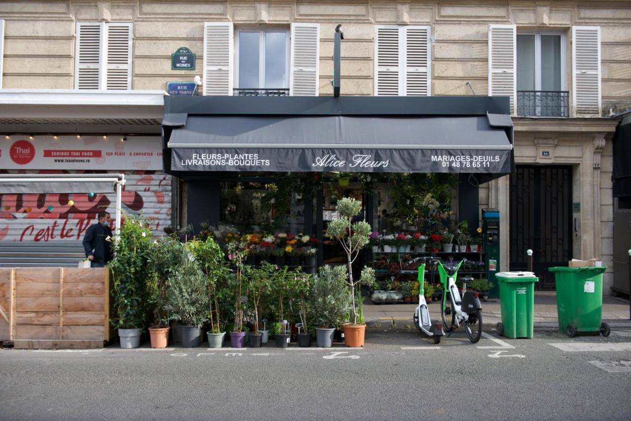 Charming Parisian Apartment With Air Conditioning - Climatisation & 2 Bedrooms - Batignolles Paris Exterior photo